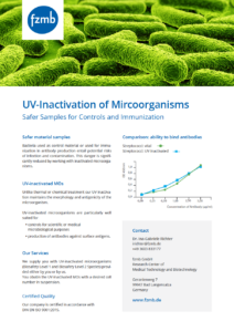 PDF Services fzmb GmbH: UV-inactivation of microorganisms